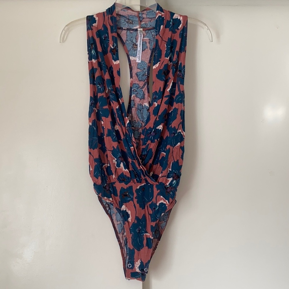 Floral body suit